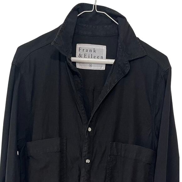 Frank and Eileen Jumpsuit NORTHERN IRELAND Black Playsuit Romper Size M - Picture 5 of 8